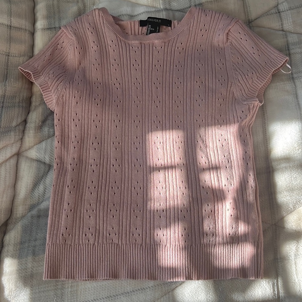 Forever 21 Light Pink Top